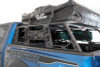 Addictive Desert Designs 2015+ Ford F-150 Overlander Chase Rack w/ 3rd Brake Light - Hammer Black