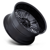 DARKSTAR 20X9 8X170 125 +1 M-GMTL BLK-