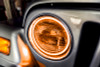 Oracle Jeep Wrangler TJ 97-06 LED Waterproof Halo Kit - Amber