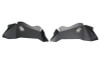 Fishbone Offroad 07-18 Jeep Wrangler JK Logo Aluminum Inner Fenders - Black Powdercoat