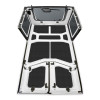 DEI 18-23 Jeep Wrangler JL 4-Door Boom Mat Complete Headliner Kit - 13 Piece - Black