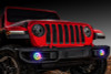 Oracle Jeep Wrangler JL/Gladiator JT LED Surface Mount Fog Light Halo Kit - ColorSHIFT