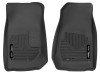 Husky Liners 2007-2014 Jeep Wrangler (2Dr/4Dr Unlimited) X-Act Contour Black Front Floor Liners