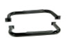 Rugged Ridge 3-In Round Side Steps Black 87-95 Jeep Wrangler