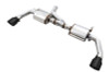 AWE Tuning 07-18 Jeep Wrangler JK/JKU 3.6L Tread Edition Axle-Back Dual Exhaust - Diamond Black Tips
