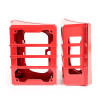Rugged Ridge 07-18 Jeep Wrangler JK Red Elite Tail Light Guards