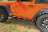 Rugged Ridge Spartan Nerf Bar Textured Black 18-20 Jeep Wrangler JL 2 Door