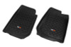 Rugged Ridge Floor Liner Front Black 2007-2018 Jeep Wrangler Unlimited JK 4 Dr
