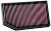 K&N 2018 Jeep Wrangler JL 2.0L/3.6L F/I Drop In Air Filter