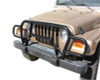 Rampage 1987-1995 Jeep Wrangler(YJ) Headlight Euro Grill Guard - Black