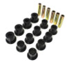 Energy Suspension 87-96 Jeep Wrangler Black Front/Rear Spring and Shackle Bushing