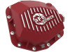 aFe 20-23 Jeep Gladiator JT (Dana M220) Pro Series Rear Differential Cover Red w/ Machined Fins