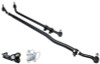 RockJock JL/JT Currectlync Steering System Forged Drag Link 42mm Tie Rod Tube w/Stabilizer Brackets