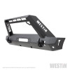 Westin 18-19 Jeep Wrangler JL WJ2 Stubby Front Bumper - Textured Black