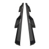 Westin 2024+ Tacoma Double Cab HDX Drop Nerf Step Bars - Textured Black
