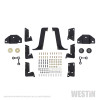 Westin/HDX 99-16 Ford F-250/350 Crew Cab (6.75ft Bed) Stainless Drop Nerf Step Bars - Textured Black