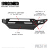 Westin 13-18 Dodge Ram 1500 / 2019 Ram 1500 Classic Pro-Mod Front Bumper - Textured Black