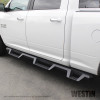 Westin 10-18 Dodge Ram Crew Cab 5ft & 6ft Bed HDX Drop Wheel-To-Wheel Nerf Step Bars - Text. Blk