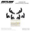 Westin 2019 Dodge Ram Crew Cab ( Excludes 1500 Classic) Outlaw Nerf Step Bars