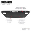 Westin 2019 Dodge Ram 1500 ( Excludes 1500 Classic & Rebel Models ) Pro-Mod Skid Plate - Text. Blk