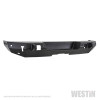 Westin 18-19 Jeep Wrangler JL WJ2 Rear Bumper w/ Sensors (Excl. Wrangler JK) - Textured Black