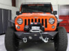 Fishbone Offroad 07-18 Jeep Wrangler JK Rubicon Unlimited Steel Front Bumper - Blk Txtrd Powdercoat