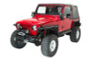 Fishbone Offroad 97-06 Jeep Wrangler TJ Rubicon Front Bumper - Blk Txtrd Powdercoat Piranha Series