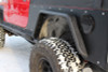 Fishbone Offroad 97-06 Jeep Wrangler TJ Steel Tube Fenders Rear 3In Flare - Blk Textured Powdercoat