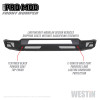Westin 2019 Dodge Ram 1500 ( Excludes 1500 Classic & Rebel Models ) Pro-Mod Front Bumper - Text. Blk
