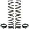 RockJock JL Front Coil Springs 4in Lift w/ Urethane Isolators Pair