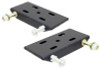 RockJock YJ Leaf Spring Plates For 2 1/2in Springs w/ Shock and Sway Bar Mounts Pair