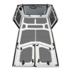 DEI 18-23 Jeep Wrangler JL 4-Door Boom Mat Complete Headliner Kit - 13 Piece - Gray