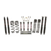 Skyjacker 03-06 Jeep TJ 4in D-Rate Long Travel Kit w/ OE FR/RR Lower Links/Black Max Shocks