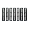 Rugged Ridge Billet Grille Inserts Black 97-06 Jeep Wrangler