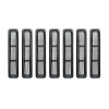 Rugged Ridge Billet Grille Inserts Black 97-06 Jeep Wrangler