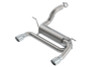 Borla 18-19 Jeep Wrangler JL/JLU 2.0L 4Cyl 2DR/4DR Touring Axle Back Exhaust w/ 3.5in Tips