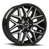 Vision 305 - 20x9 - 8x165.1 BP - 12mm Offset - Black Wheel