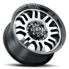 Vision 409 - 17x9 - 6x135 BP - 12mm Offset - Black Wheel