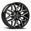 Vision 305 - 20x9 - 5x150 BP - 12mm Offset - Black Wheel