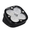 Flush Mount LED Light Pod Angled Black Clear Lens Work/Scene Pattern Squadron Pro