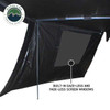 XD Nomadic 270 - Awning Wall 2 W/Black Out, Driver Side, Black Body, Black Trim W/Storage Bag