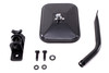 Rugged Ridge Quick Release Side Mirror Gloss Black |11025.13-Fits Jeep Wrangler JK / Jeep Wrangler TJ / Jeep Wrangler LJ