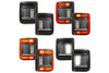 Oracle V2 Flush Mount LED Tail Lights - Tinted Lens |5884-504-T-Fits Jeep Wrangler JL