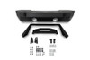 DV8 Offroad FS-25 Stubby Front Bumper w/ Plated Bull Bar |FBJL-06-Fits Jeep Gladiator JT / Jeep Wrangler JL / Jeep Wrangler JK