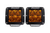 Rigid Industries D-Series LED Spot Lights w/ Amber PRO Lens - Pair |20252