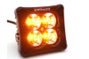 ZROADZ 3 inch LED Light Pod, G2 Series, Amber, Flood Beam, 1 Piece |Z30BC12W-D3A