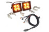 ZROADZ 3 inch ZROADZ LED Light Pod Kit, G2 Series, Amber, Flood Beam, 2 Piece Kit With Wiring Harness |Z30BC12W-D3A-K