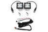 ZROADZ 3-inch LED Light Pod Kit, G2 Series, Bright White, Flood Beam, 2 Piece With Wiring Harness |Z30BC20W-D3F-K