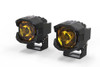 Morimoto 1 Banger HXB LED Pods Spot - Yellow, Pair |BAF095