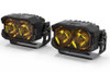 Morimoto 2Banger HXB LED Pod Spot Yellow, Pair |BAF113